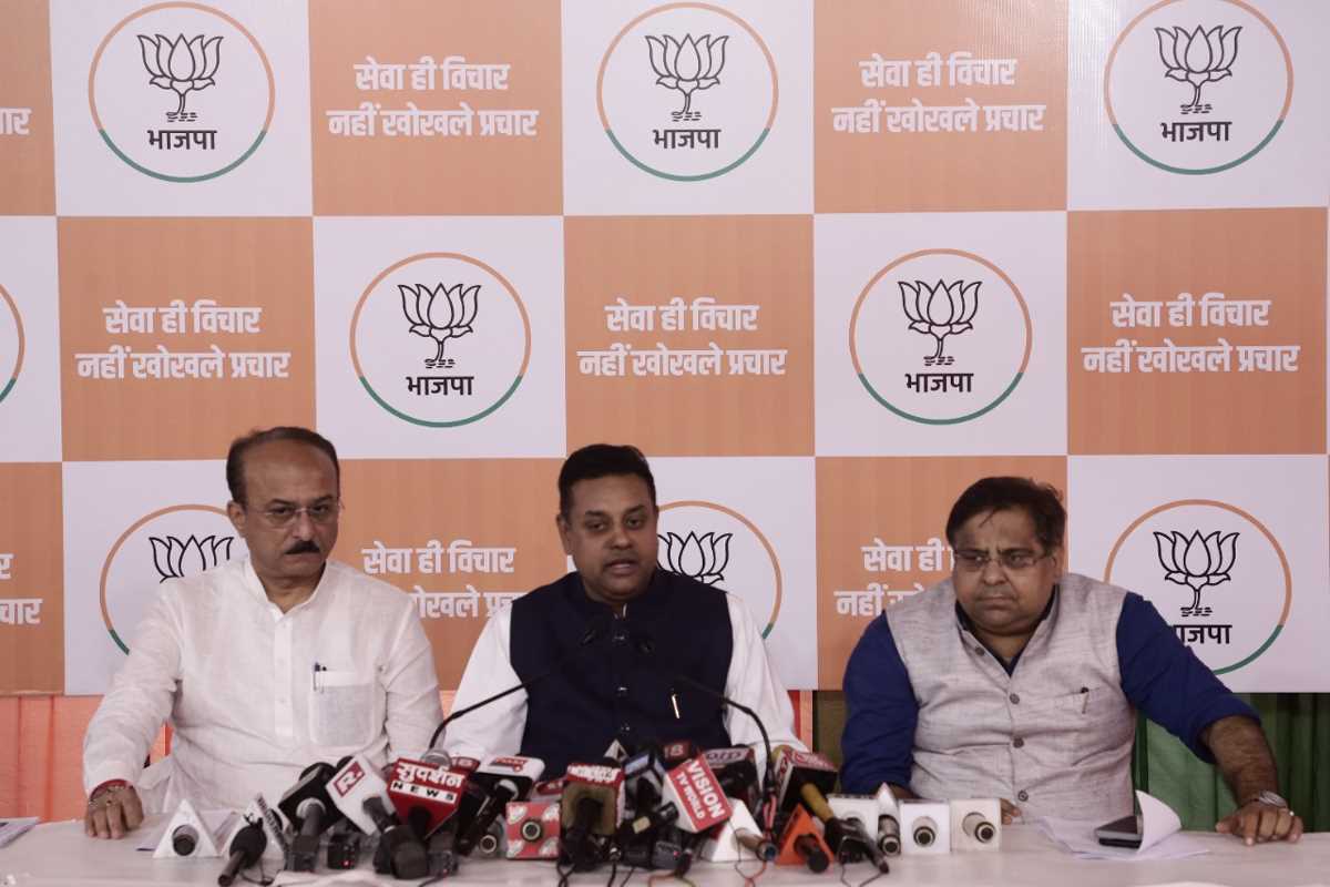 वारंटी पर चलने वाले आज खुद गांरटी की बात कर रहे हैं : संबित पात्रा